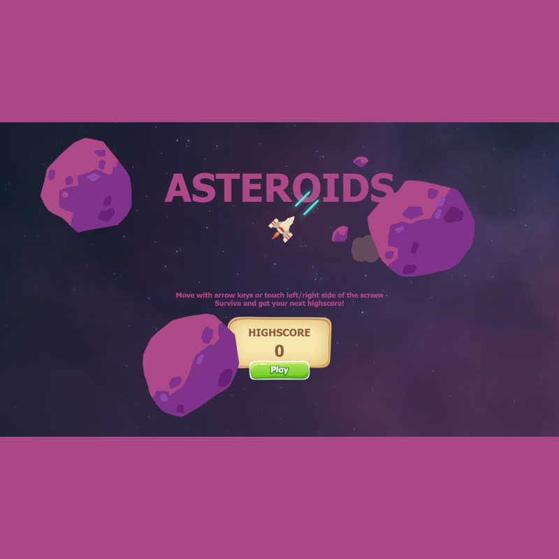 HTML5 Asteroids